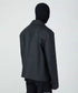 Buttonless Faux Leather Jacket